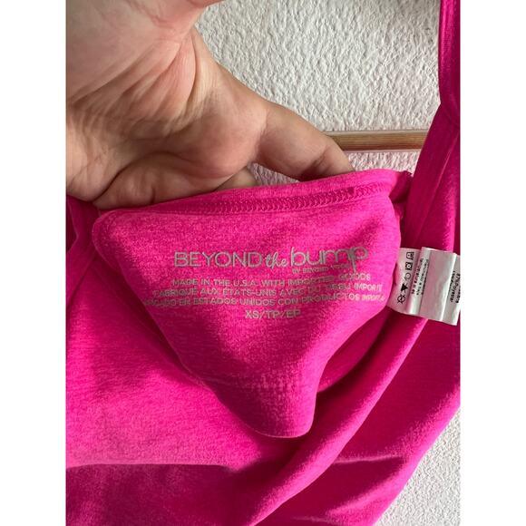 Beyond Yoga Spacedye Keep Your Cool Maternity Slim Racerback Tank XS - Picture 6 of 6